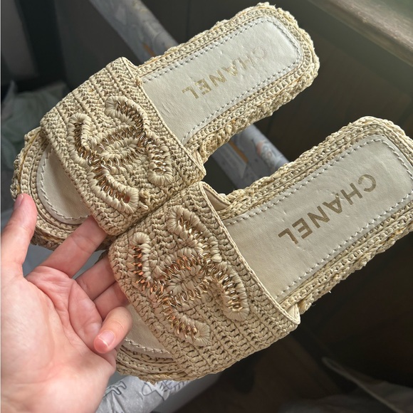 Chanel Beige Espadrilles size 35 - Picture 2 of 13